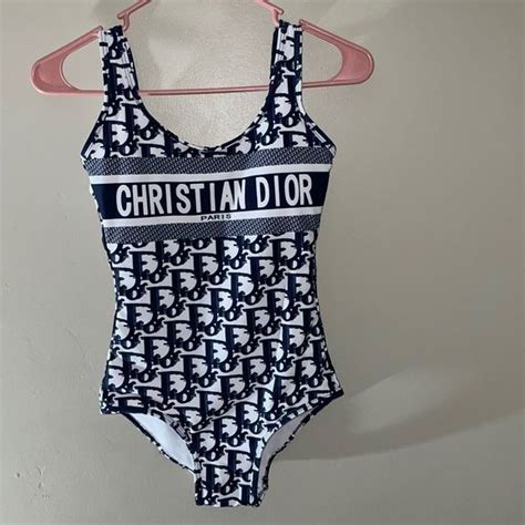 christian dior one piece bathing suit|authentic christian dior suits.